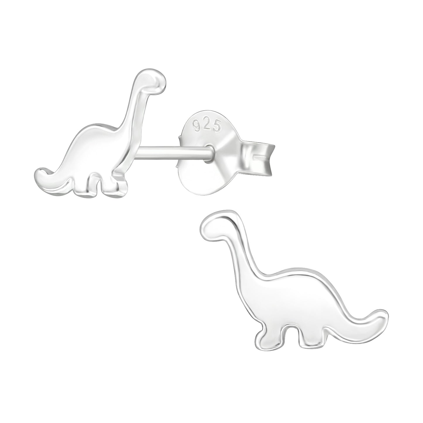 Jungen Ohrringe Dinosaurier aus 925 Silber