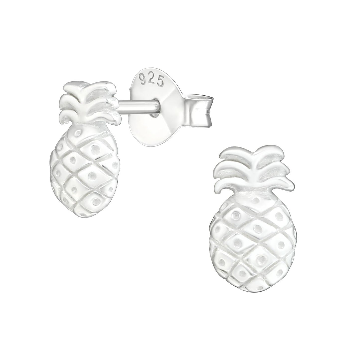 Kinder Ohrringe Ananas aus 925 Silber