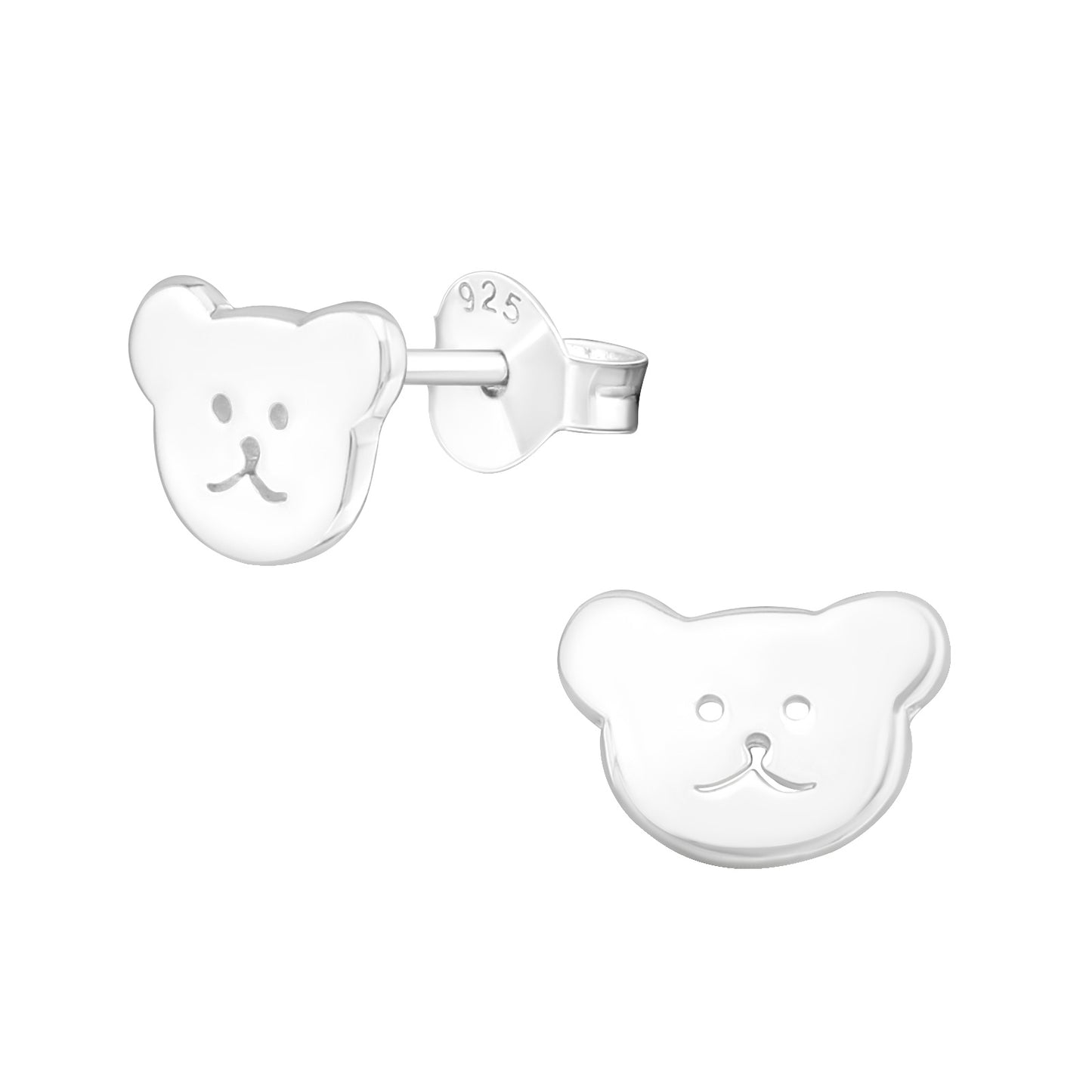 Kinder Ohrringe Bär aus 925 Silber