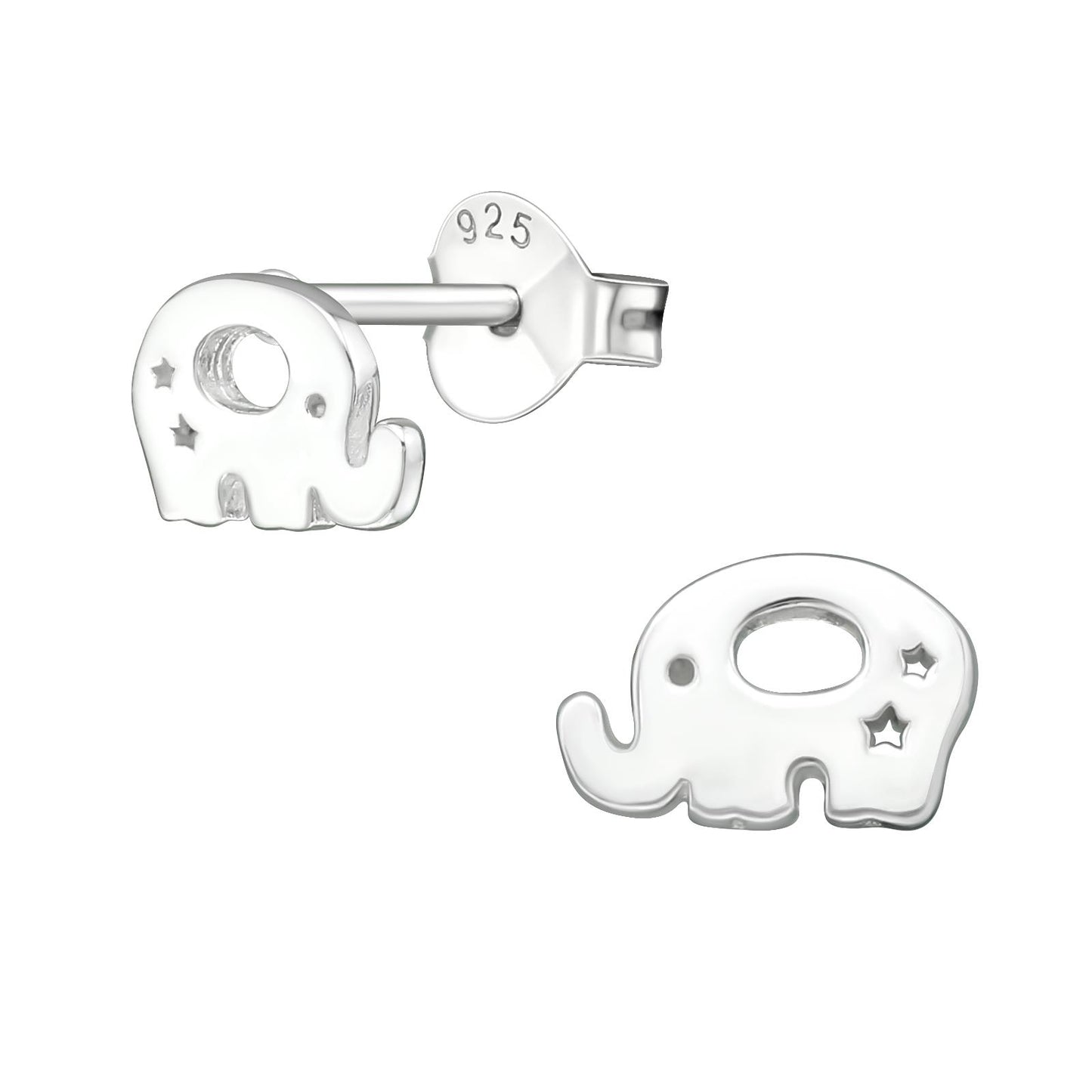Kinder Ohrringe Elefant aus 925 Silber