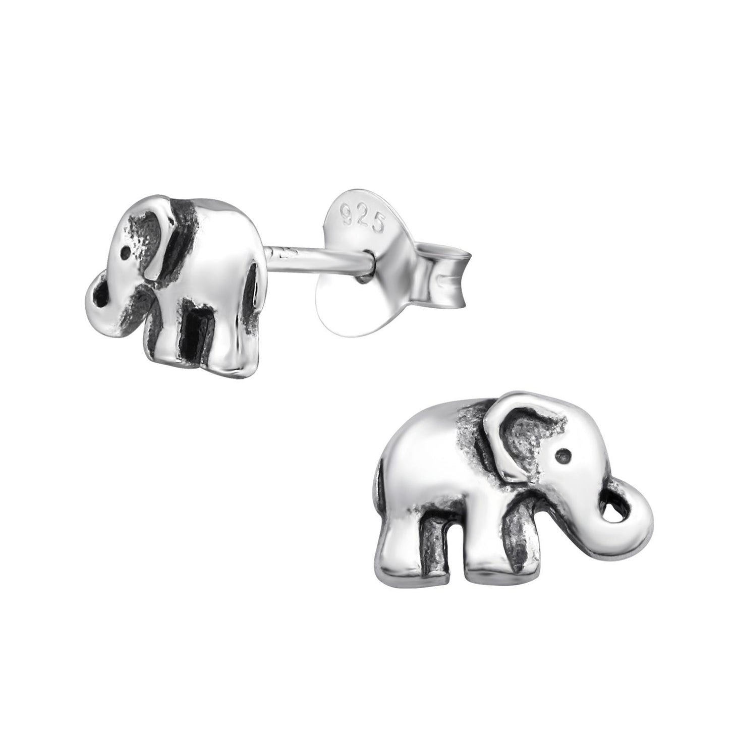 Kinder Ohrringe Elefant aus 925 Silber
