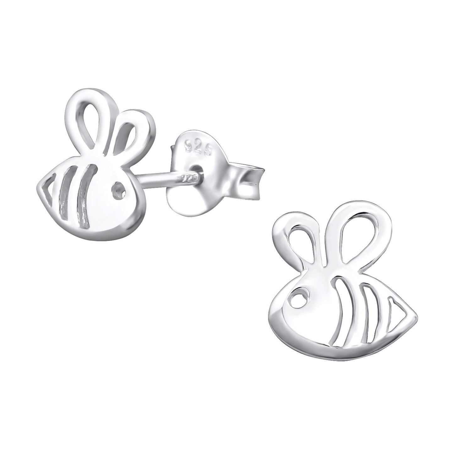 Kinder Ohrringe Biene aus 925 Silber