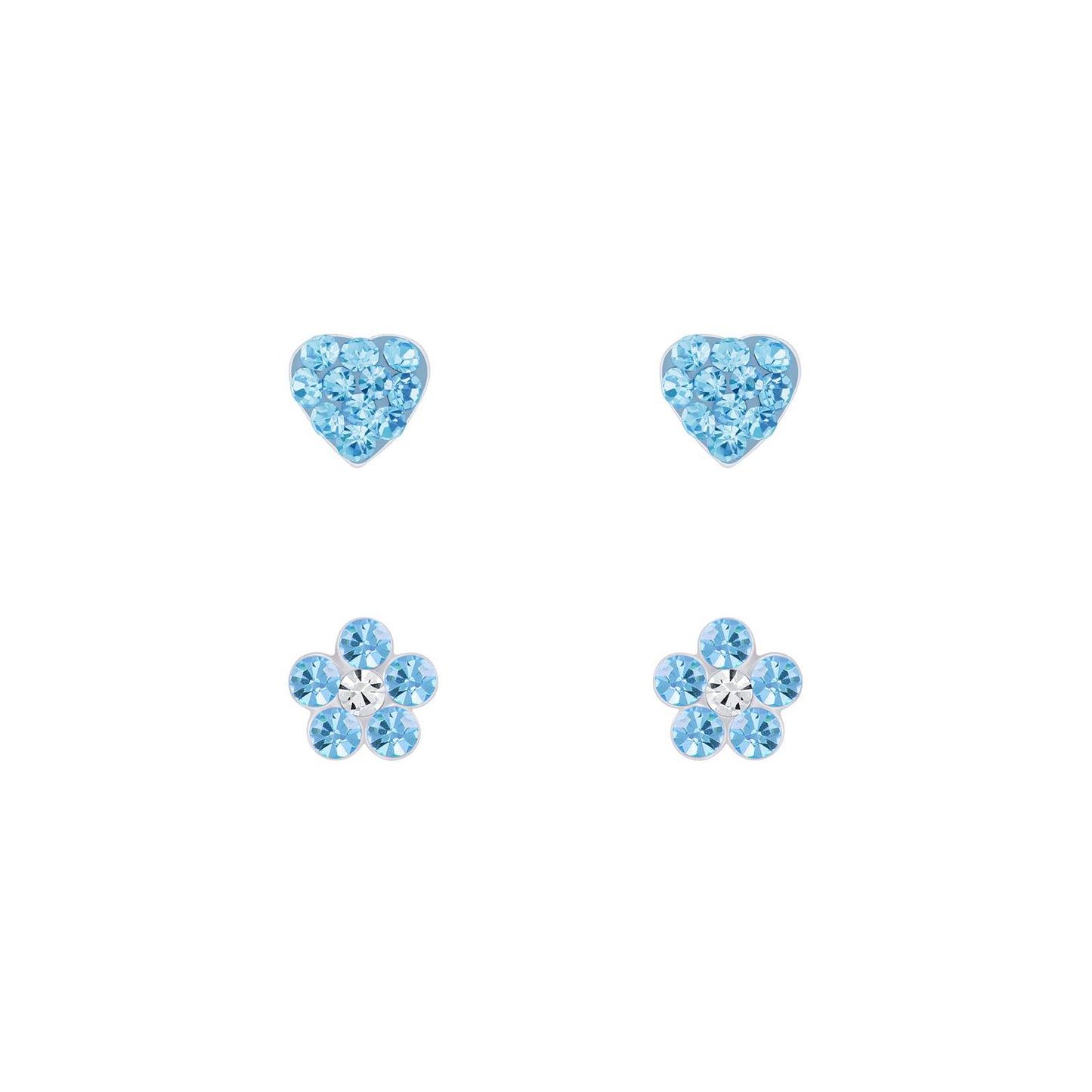 Kinder Ohrringe-Set aus 925 Silber