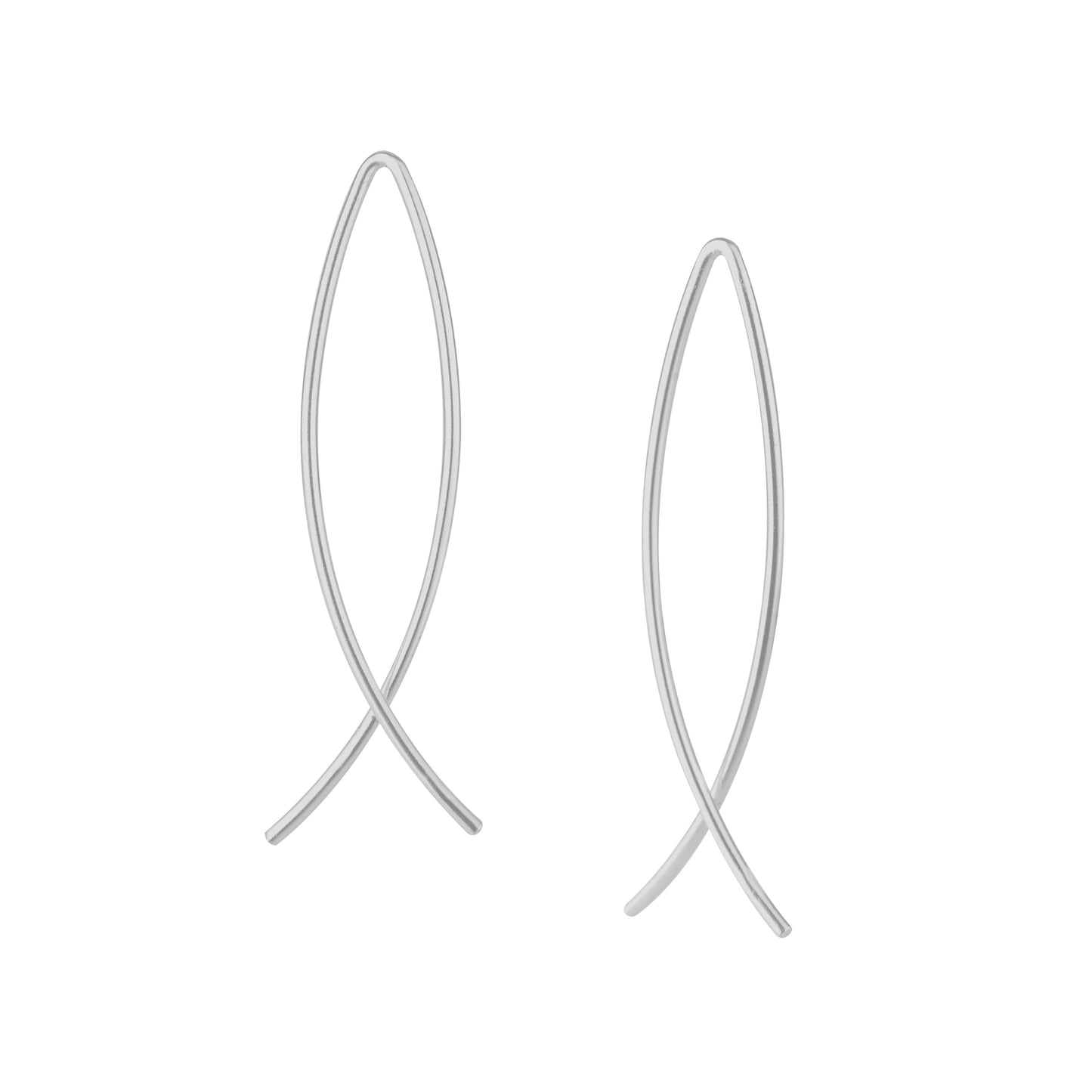 Kinder Ohrringe Stab aus 925 Silber