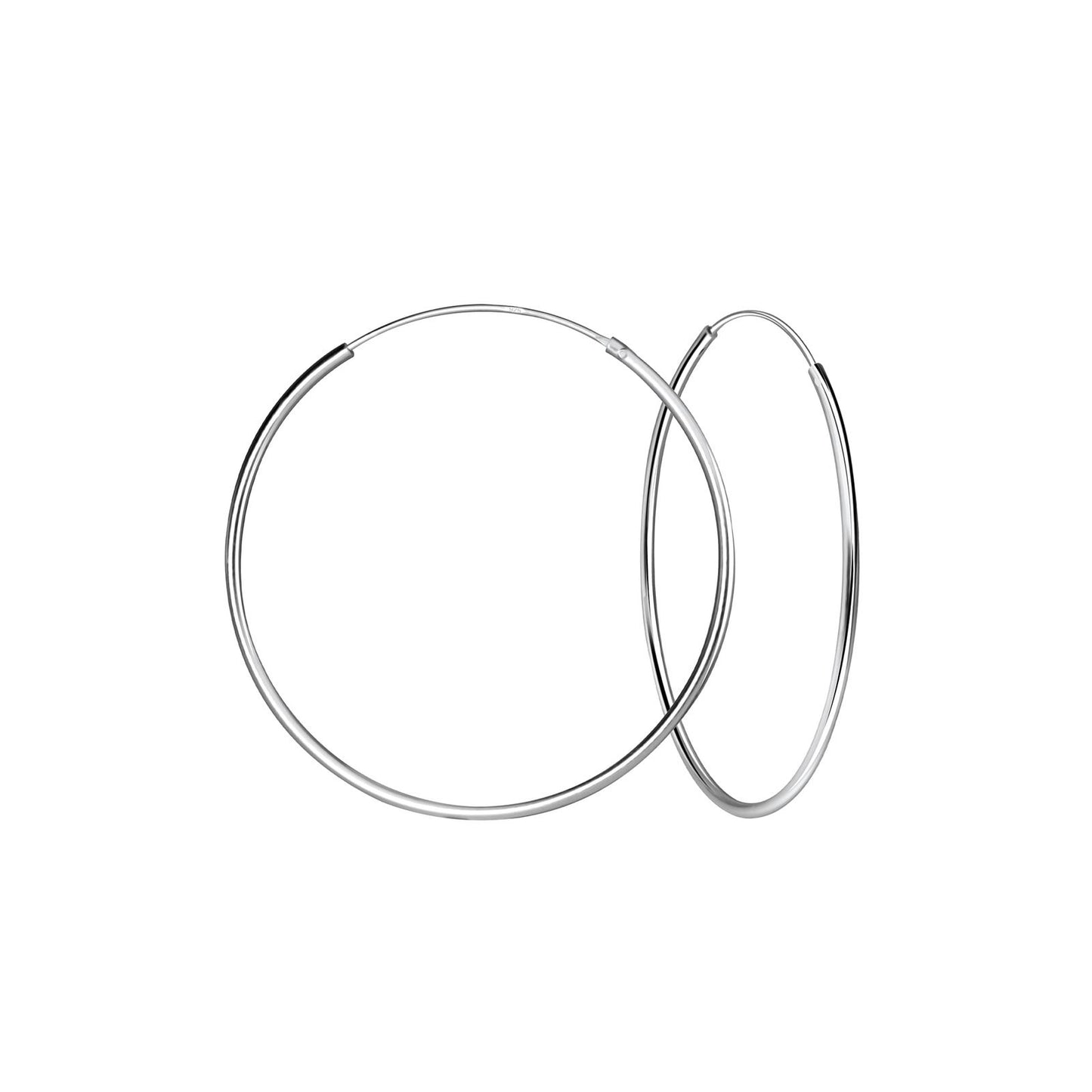 Kinder Creolen 45mm aus 925 Silber