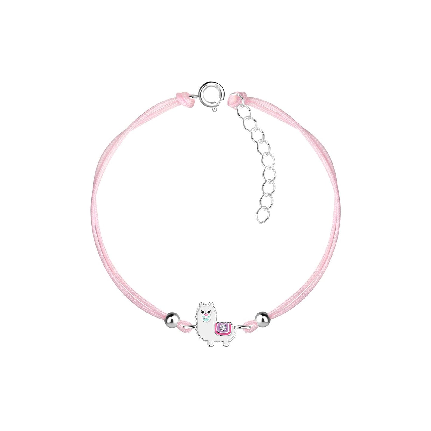 Kinder Armband Alpaka aus 925 Silber