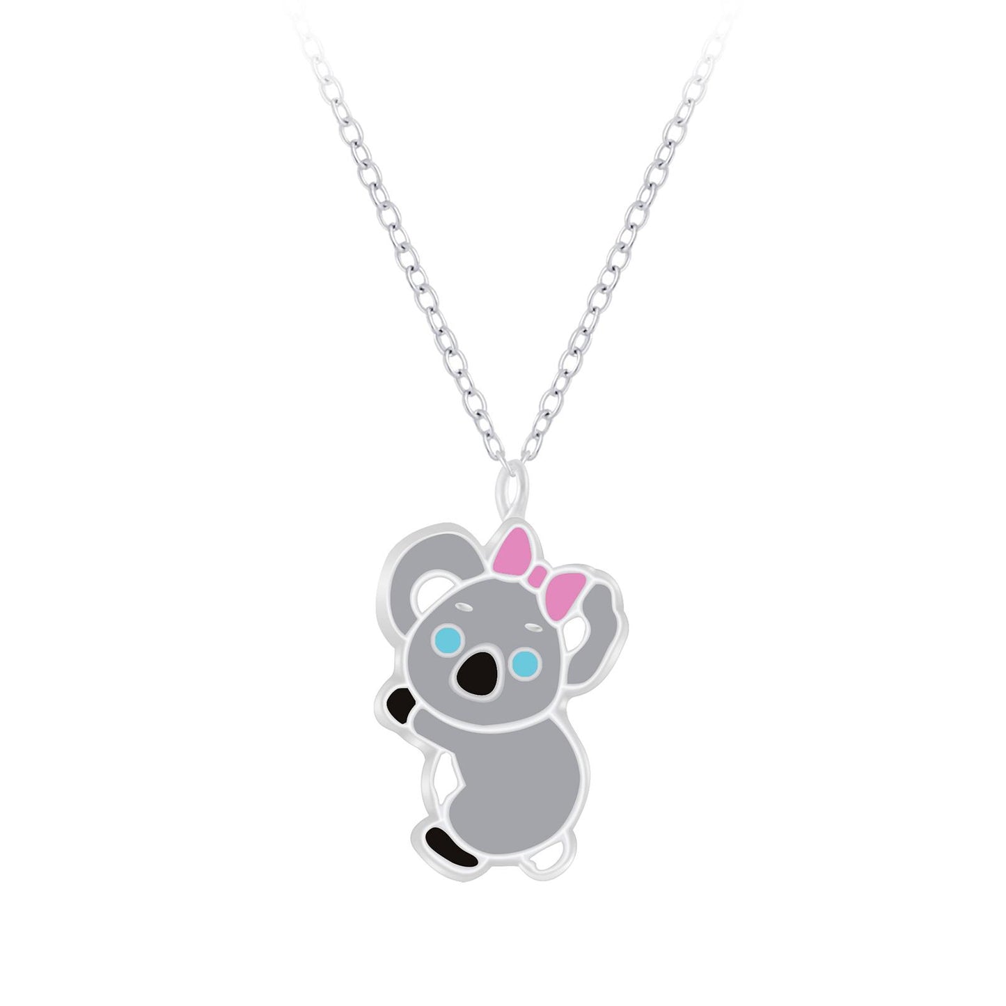 Kinder Halskette Koala aus 925 Silber