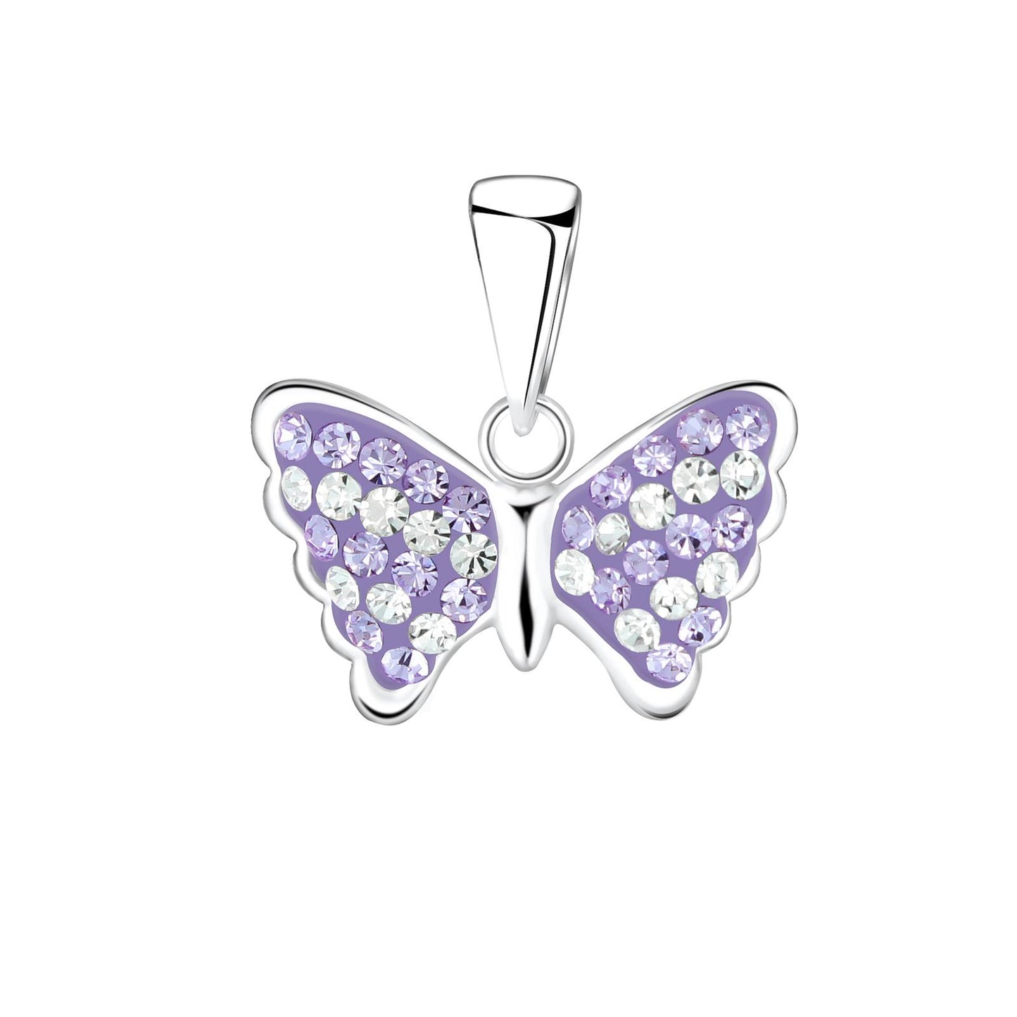 Kinder Kettenanhänger Schmetterling aus 925 Silber