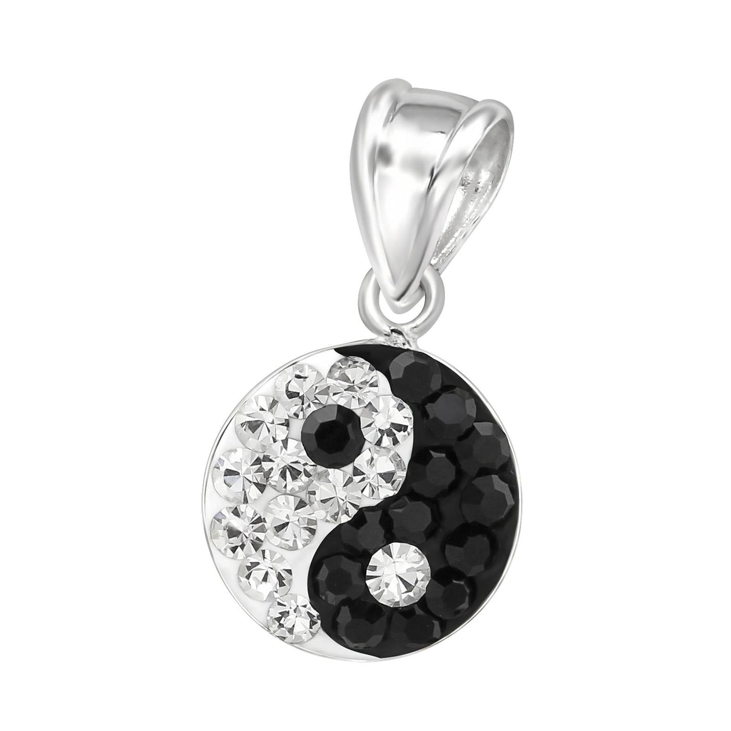 Kinder Kettenanhänger Yin Yang aus 925 Silber