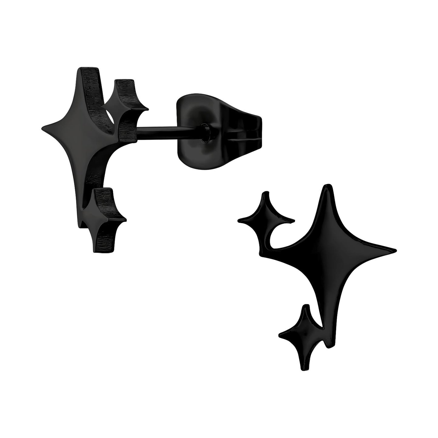 Mädchen Ohrringe Stern aus Chirurgenstahl