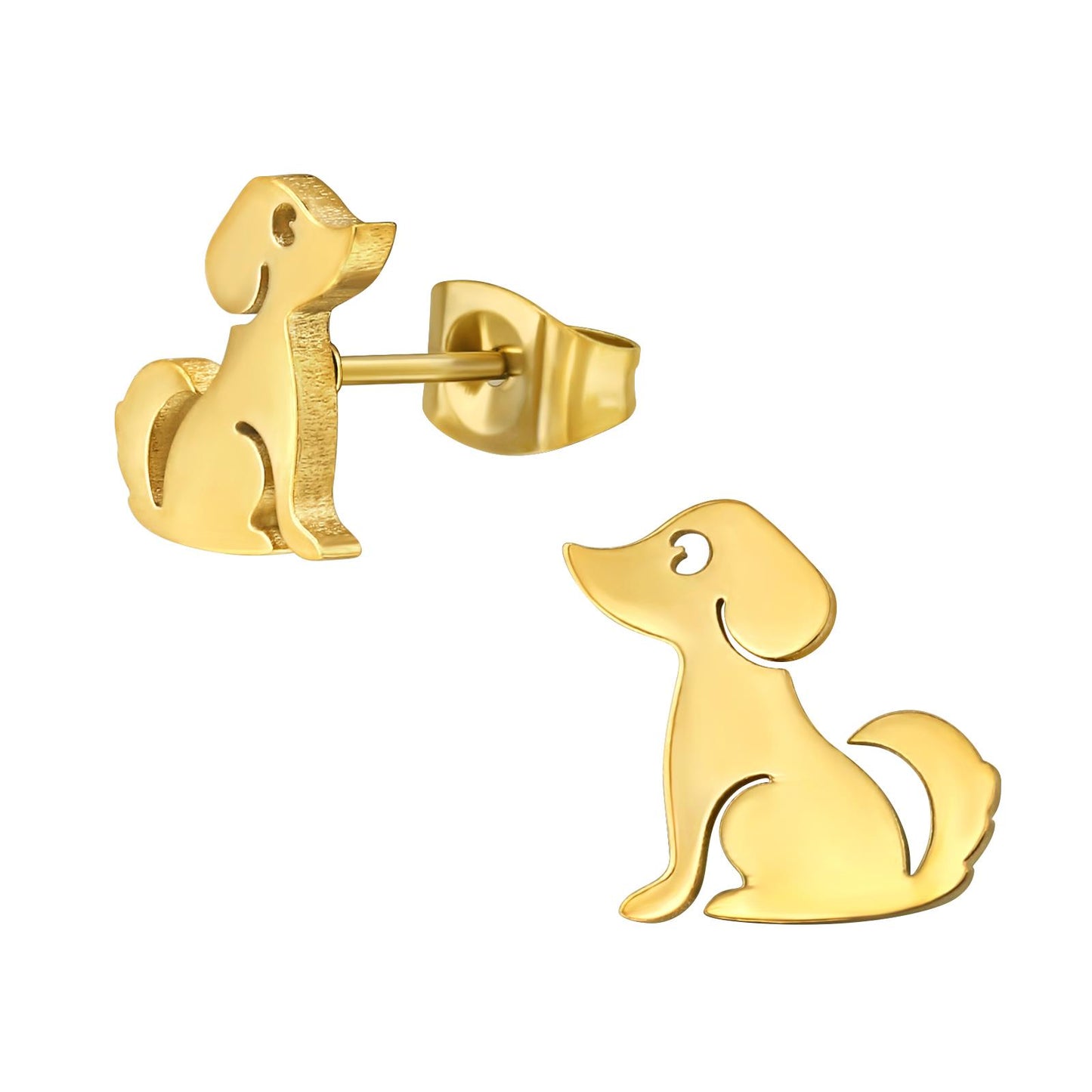 Kinder Ohrringe Hund aus Chirurgenstahl