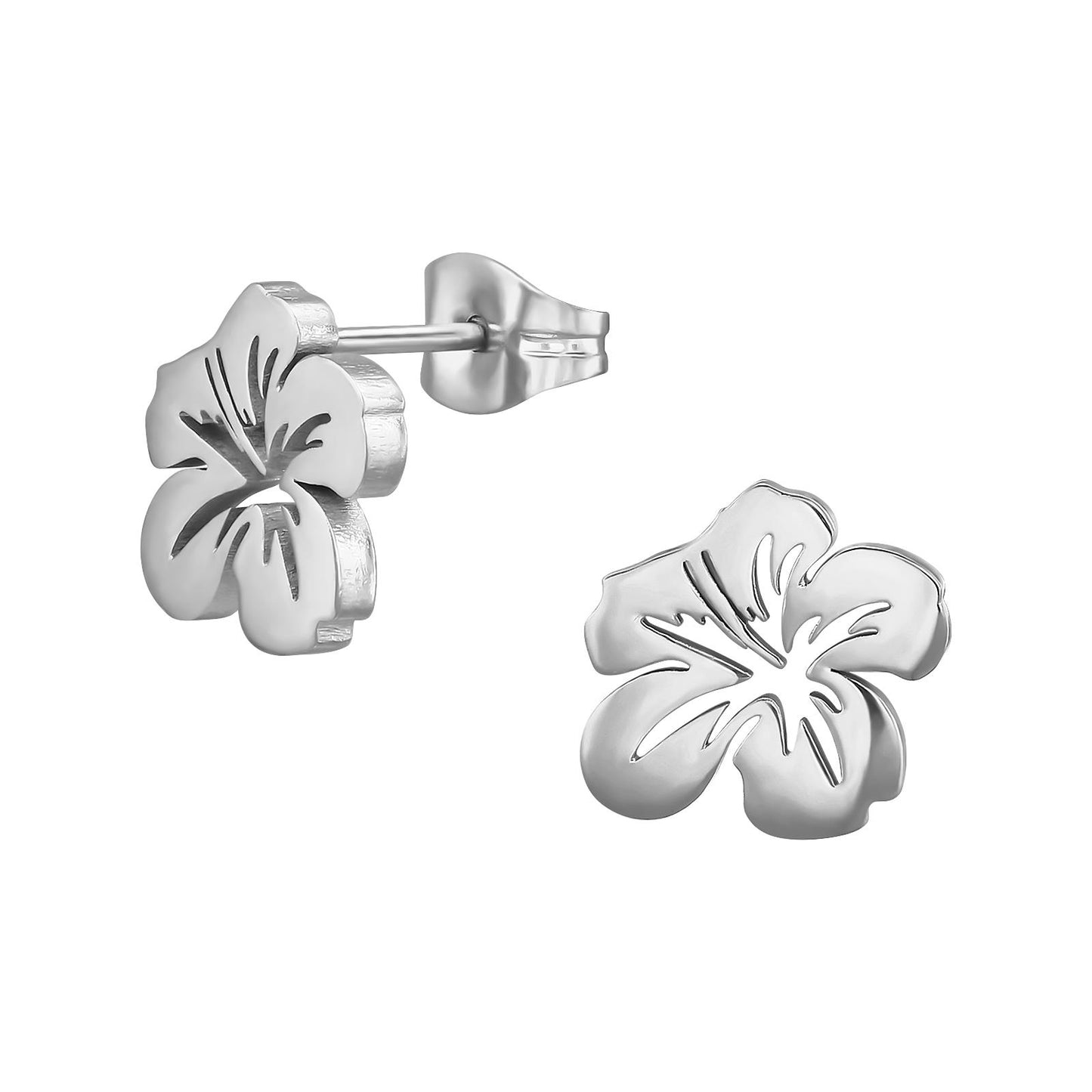 Mädchen Ohrringe Blume aus Chirurgenstahl