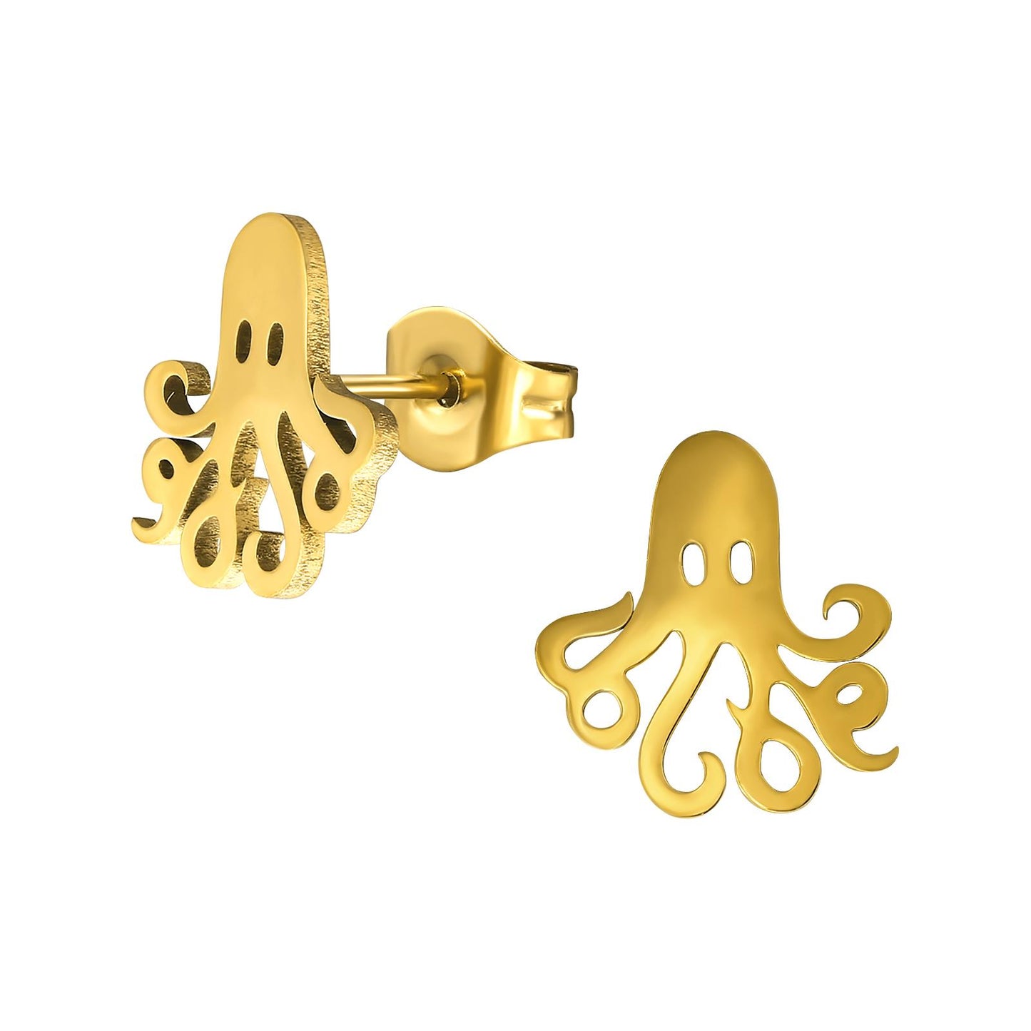 Kinder Ohrringe Oktopus aus Chirurgenstahl