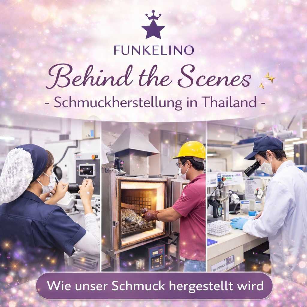 Kinderschmuck Herstellung von Funkelino - So wird Schmuck hergestellt