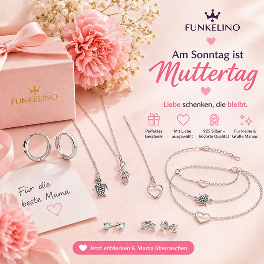 Viele tolle Schmuck-Geschenke zum Muttertag für die beste Mama