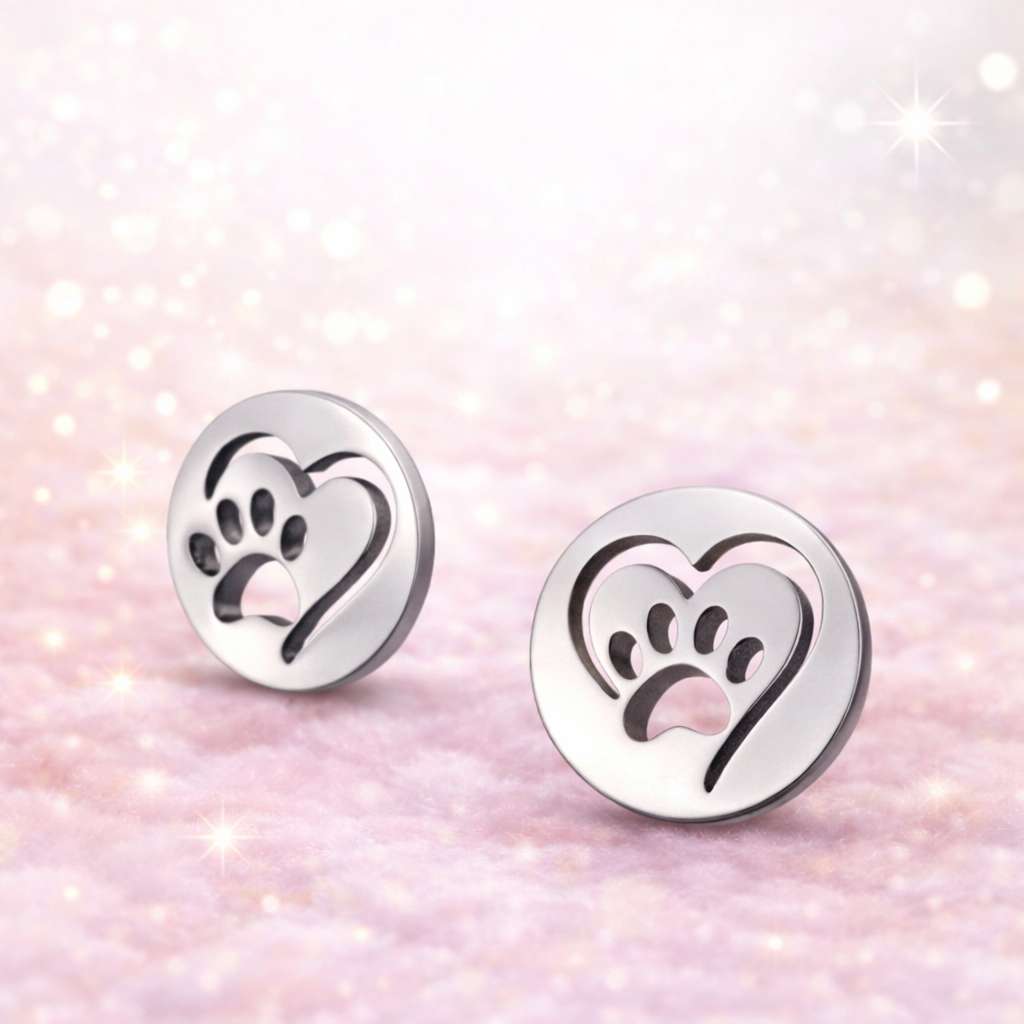 Hypoallergene Kinderohrringe aus Chirurgenstahl von Funkelino