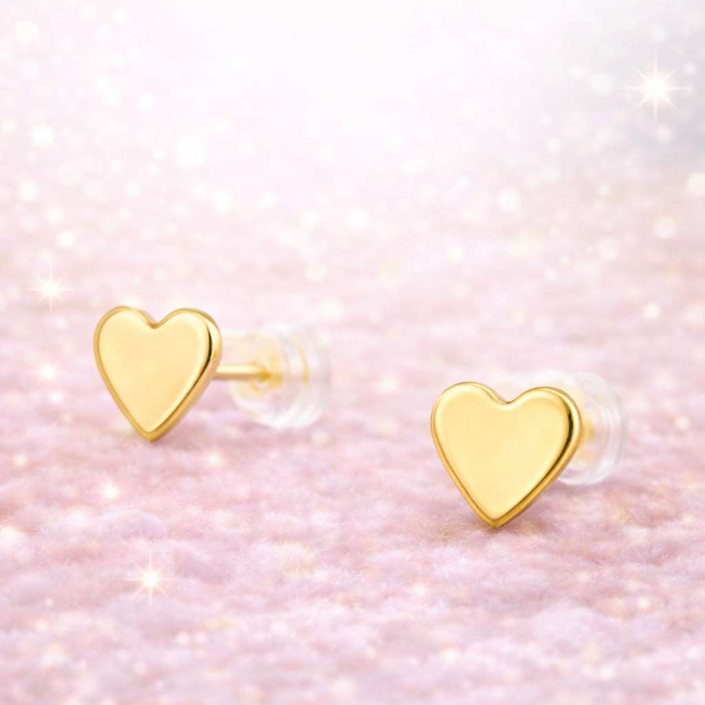 Kinderohrringe in 585 Gold von Funkelino