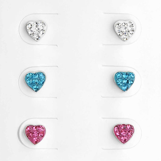 Kinder Schmuckset Herz aus 925 Silber