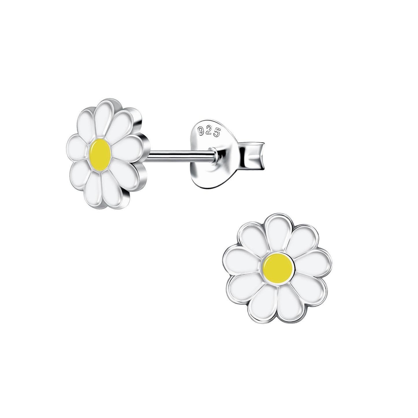 Mädchen Ohrringe Blumen aus 925 Silber