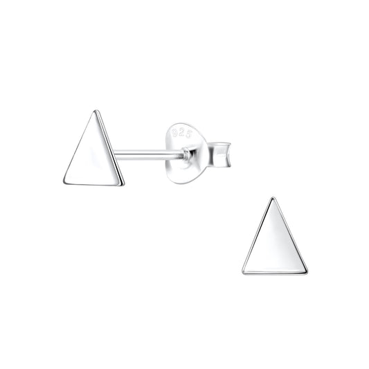 Kinder Ohrringe Dreieck aus 925 Silber