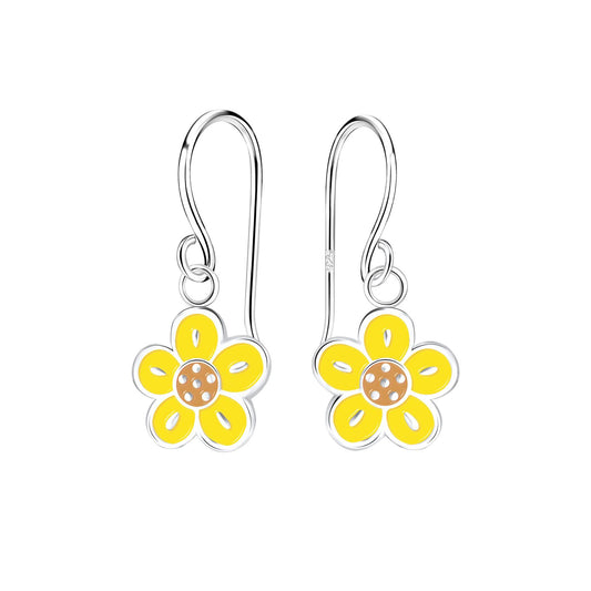 Mädchen Ohrringe Blumen aus 925 Silber