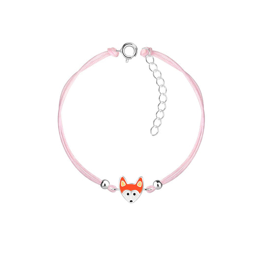 Kinder Armband Fuchs aus 925 Silber