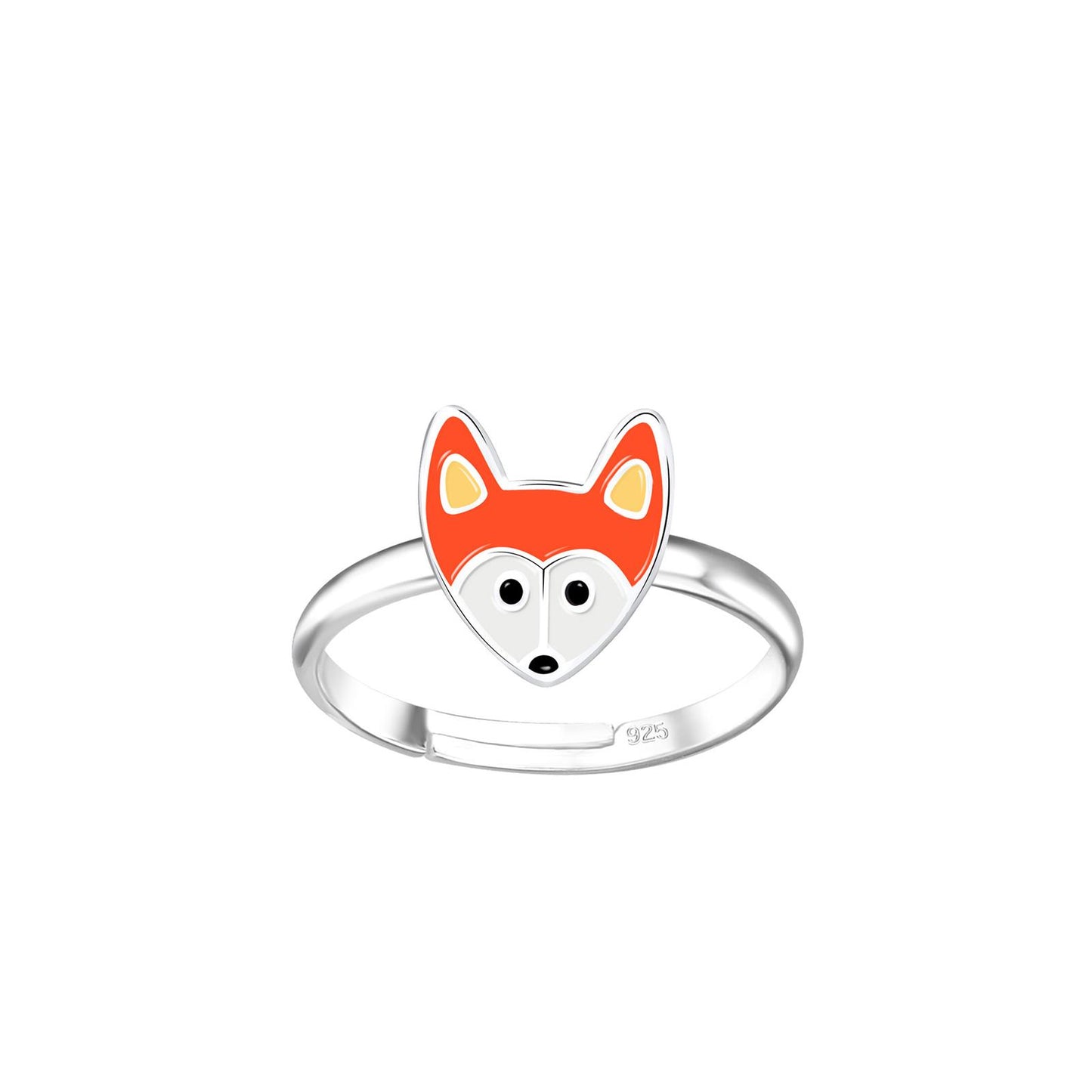 Kinder Ring Fuchs aus 925 Silber