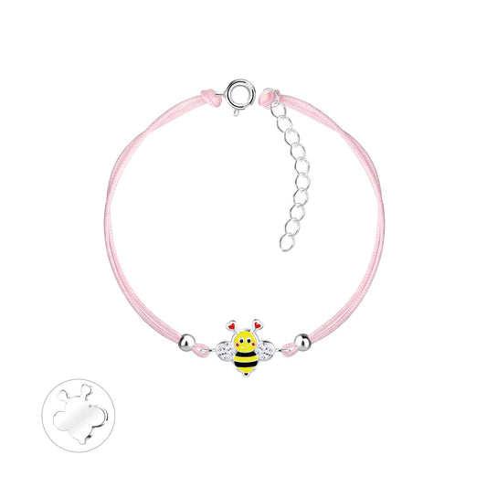 Kinder Armband Bienen aus 925 Silber
