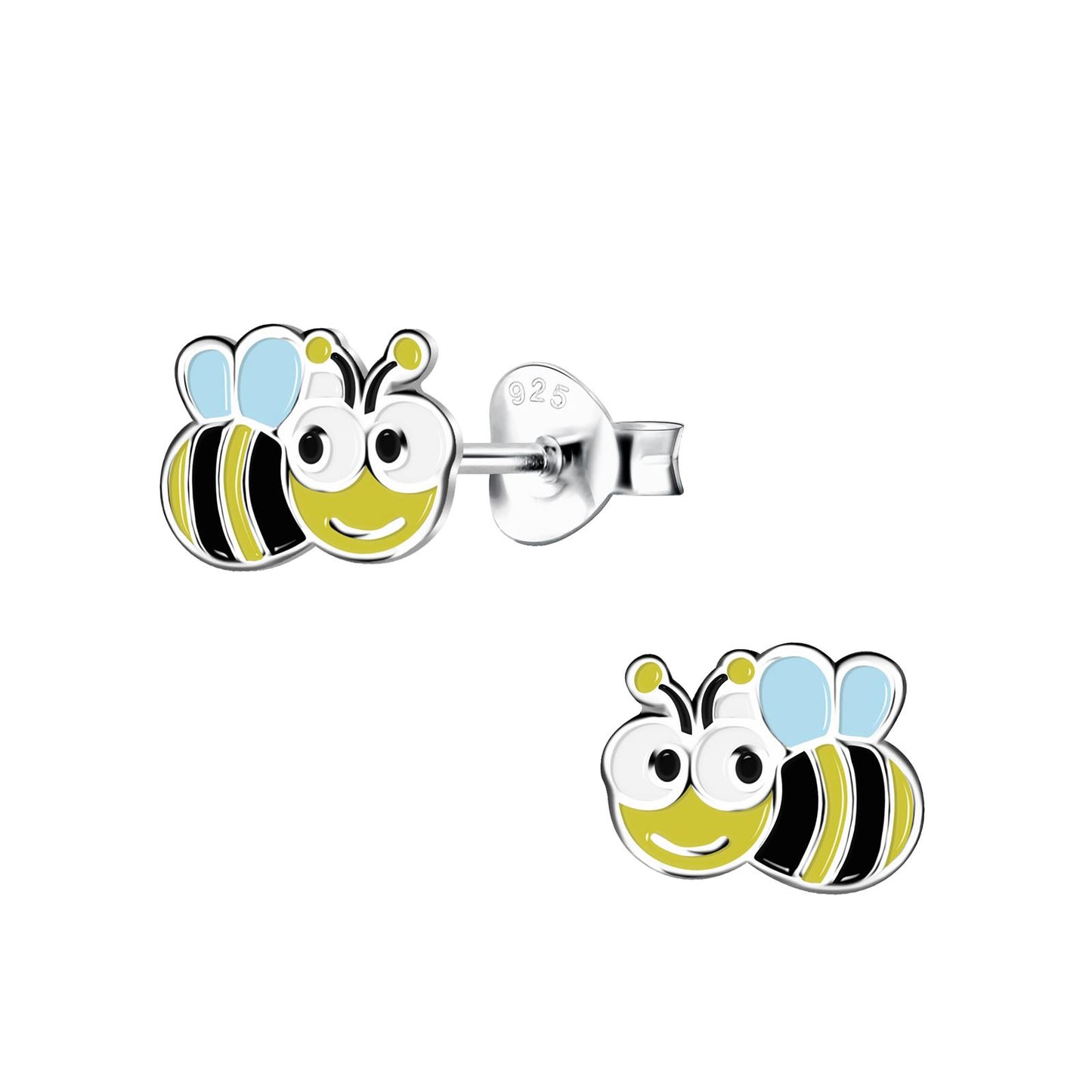 Kinder Ohrringe Bienen aus 925 Silber