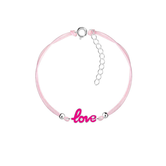 Kinder Armband Love aus 925 Silber