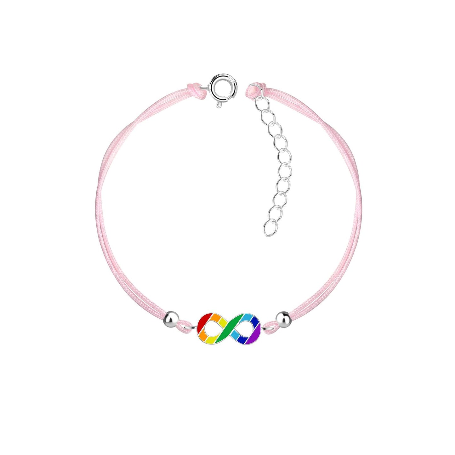 Kinder Armband Infinity aus 925 Silber