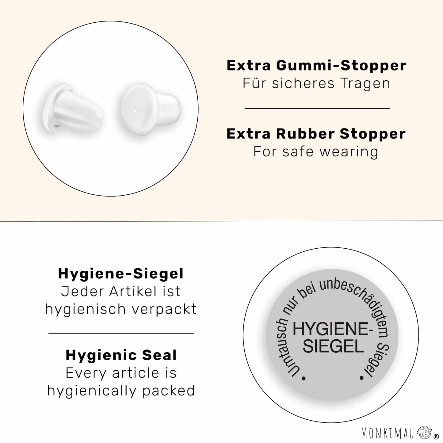 Kinder Ohrringe Schloss aus 925 Silber