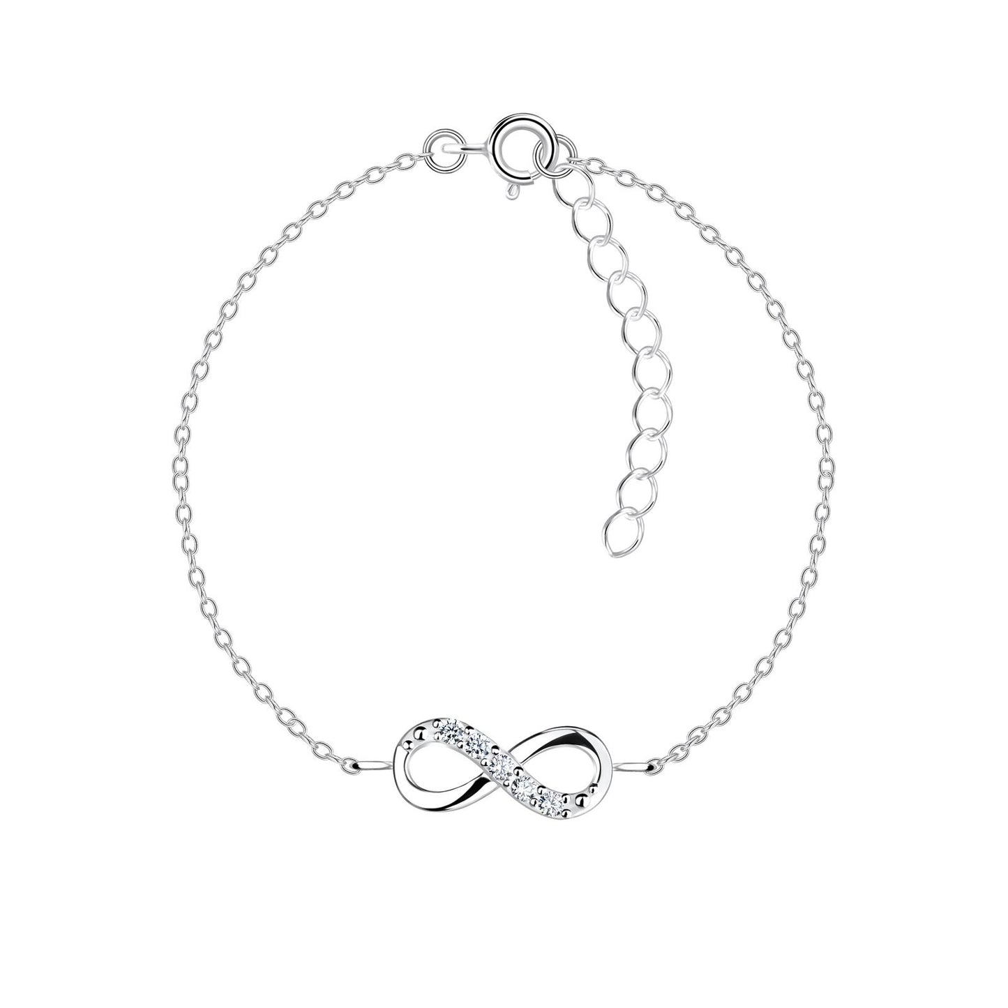 Kinder Armband Infinity aus 925 Silber
