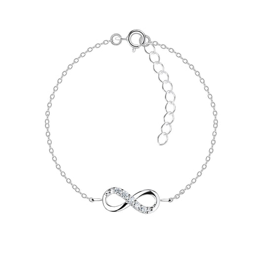 Kinder Armband Infinity aus 925 Silber