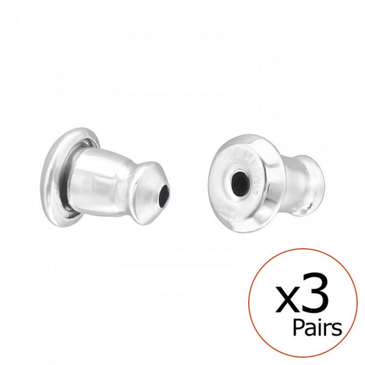 Schmetterlings-Verschlüsse aus 925 Silber