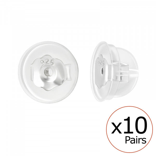 Ohrstecker Ersatz Verschlüsse aus 925 Silber