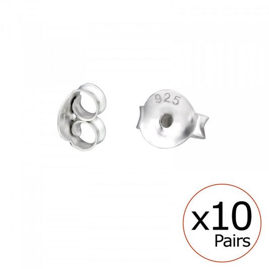 925 Silber Ohrstecker Verschlüsse