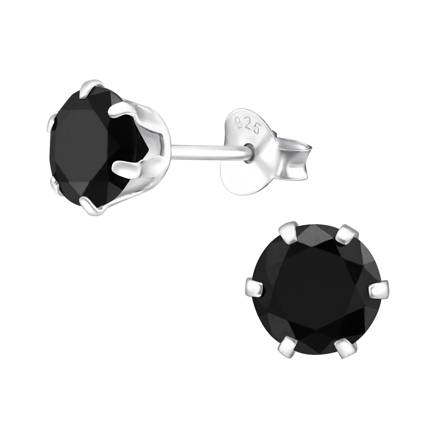 Kinder Ohrringe Zirkonia aus 925 Silber