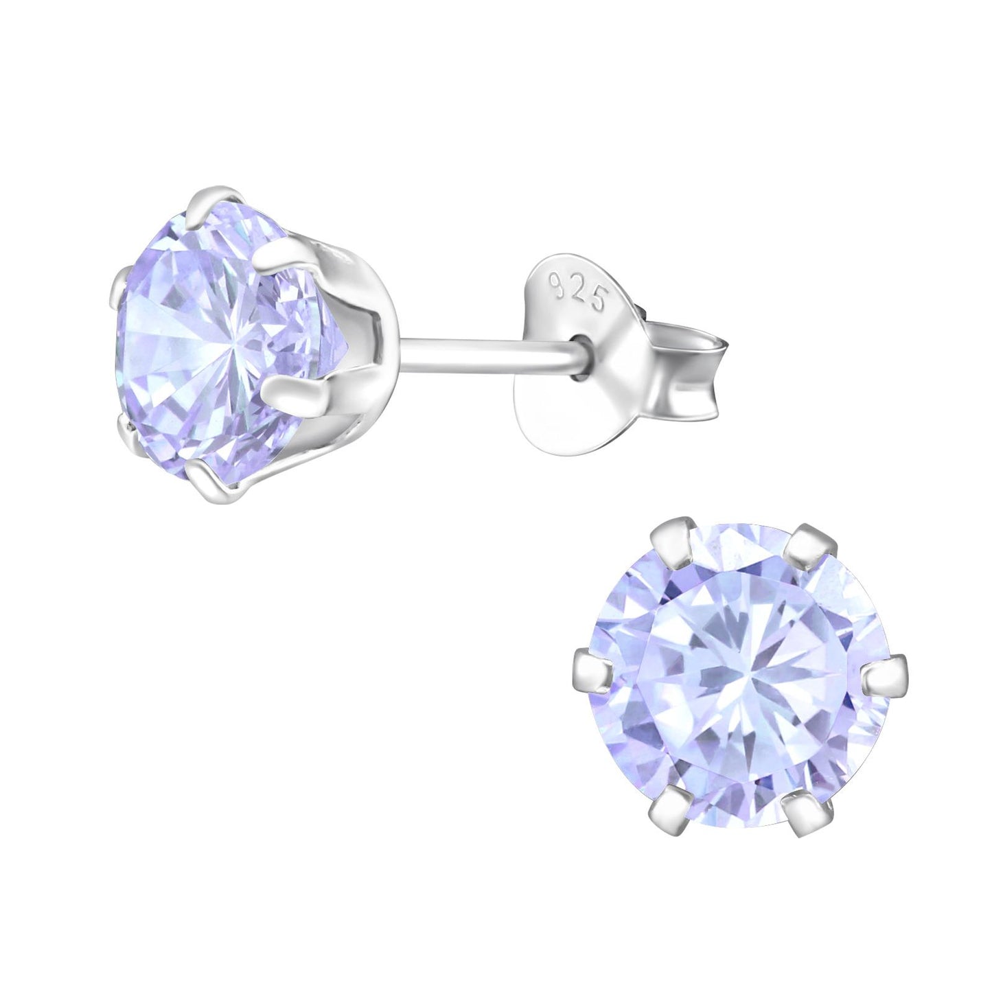 Kinder Ohrringe Zirkonia aus 925 Silber