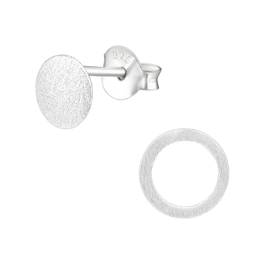 Kinder Ohrringe Kugel aus 925 Silber