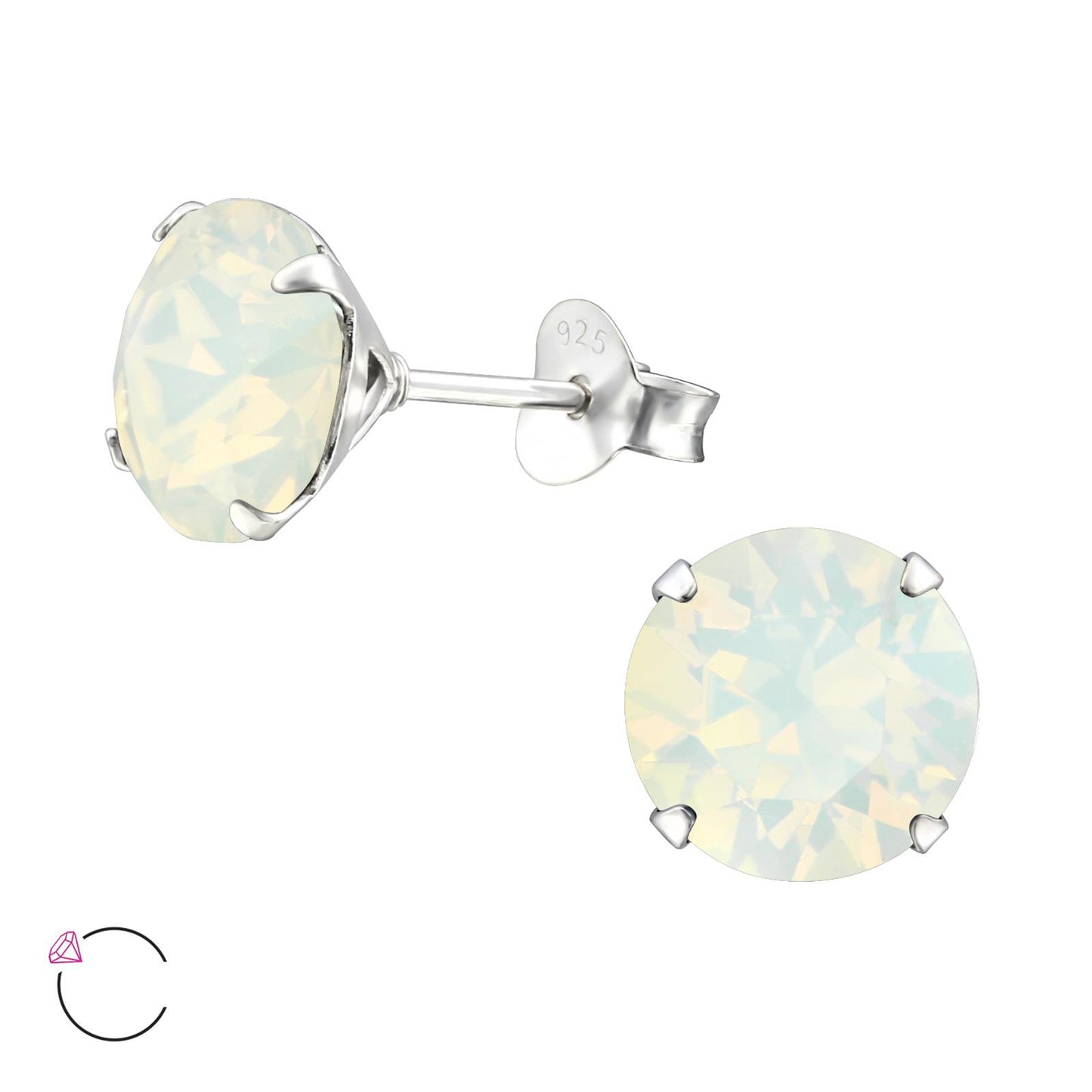 Kinder Ohrstecker Motiv aus 925 Silber