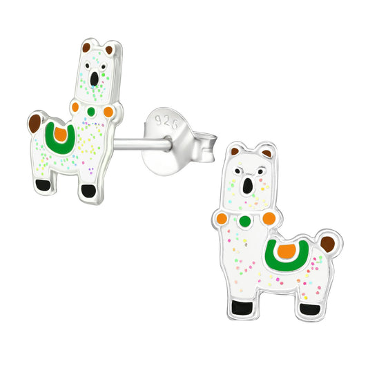 Kinder Ohrringe Alpaka aus 925 Silber