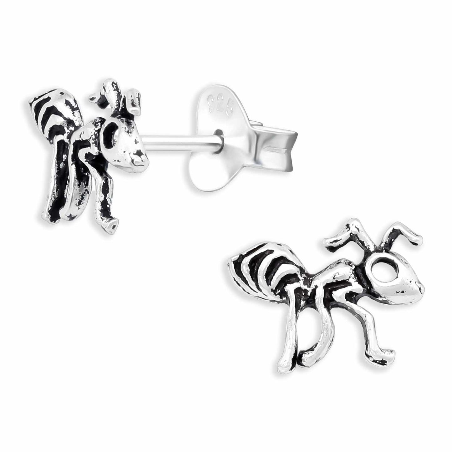 Kinder Ohrringe Ameisen aus 925 Silber