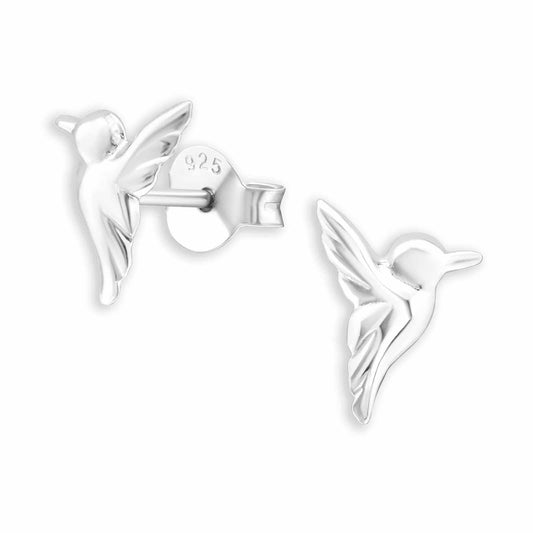 Kinder Ohrstecker Kolibri aus 925 Silber
