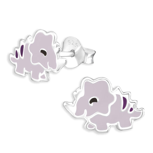 Kinder Ohrringe Dino aus 925 Silber