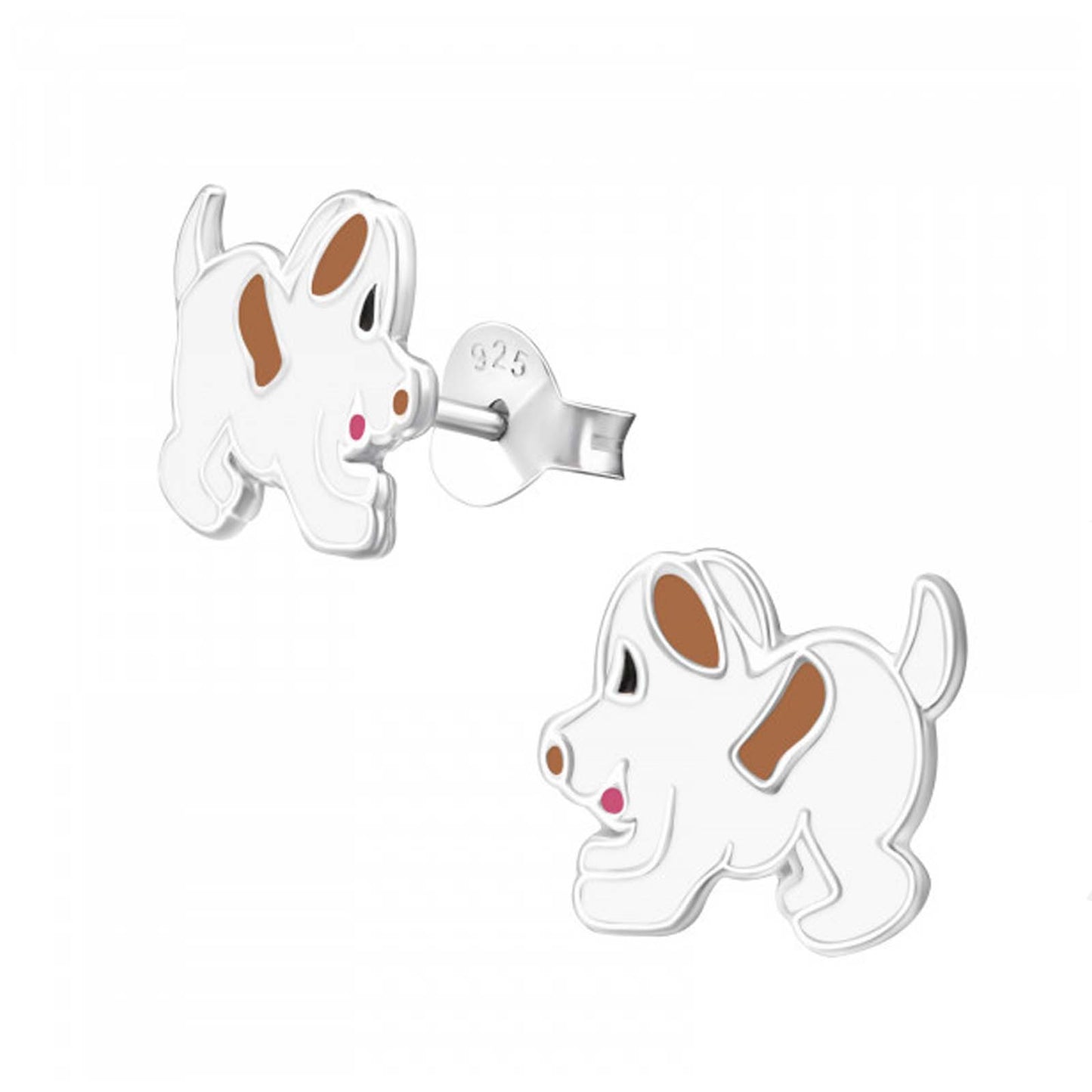 Kinder Ohrringe Hunde aus 925 Silber