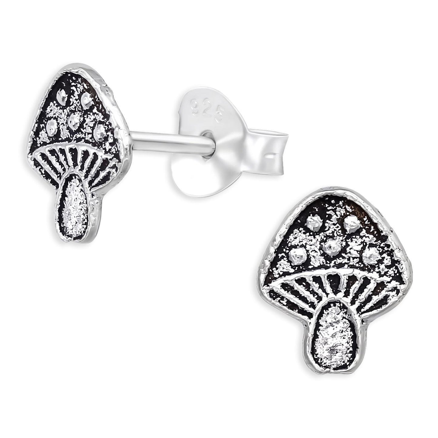 Kinder Ohrringe Pilz aus 925 Silber