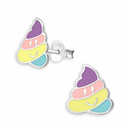 Kinder Ohrringe Kaka aus 925 Silber