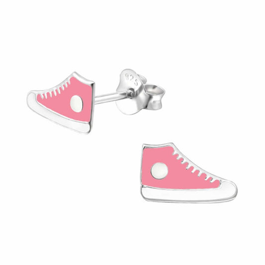 Kinder Ohrringe Sneaker Schuhe aus 925 Silber