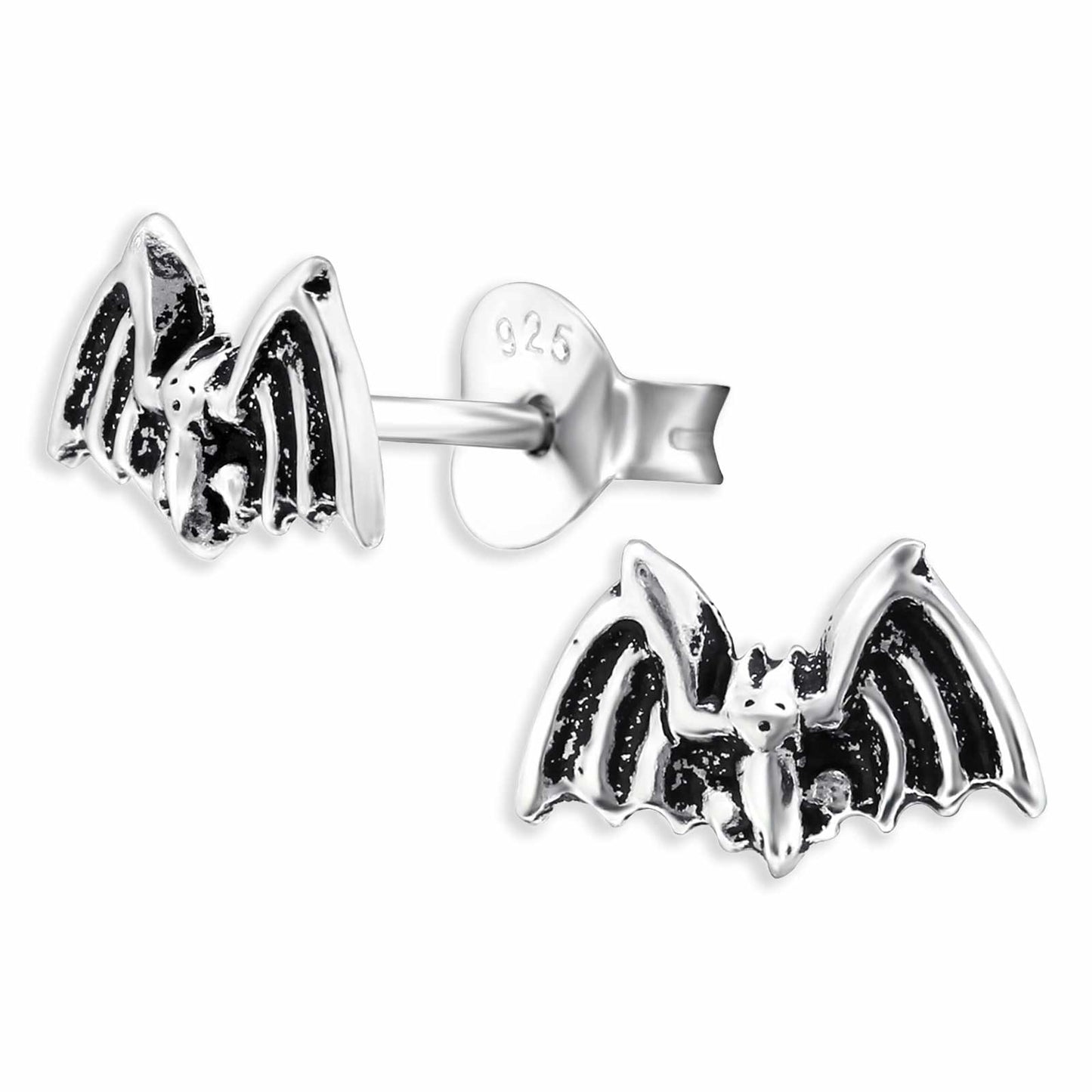 Kinder Ohrringe Fledermaus aus 925 Silber